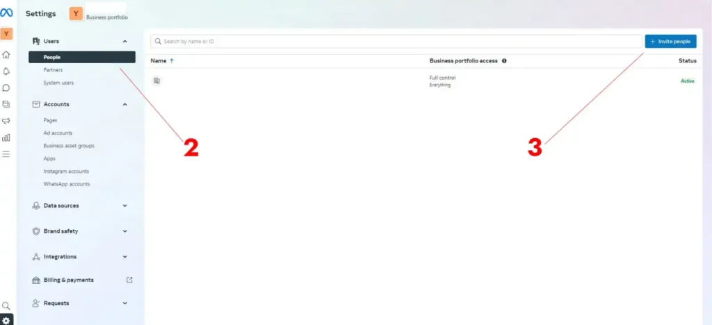 Steps to Add Users to Your Meta Business Suite