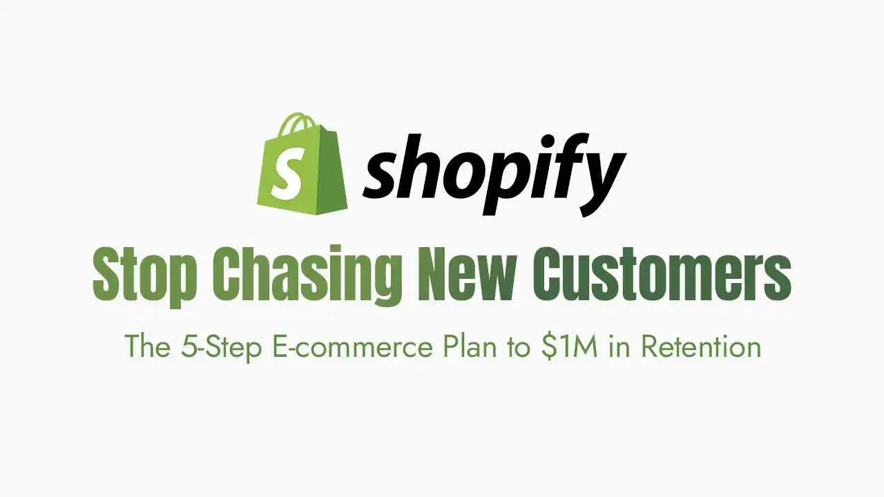The 5-Step E-commerce Plan to $1M in Retention